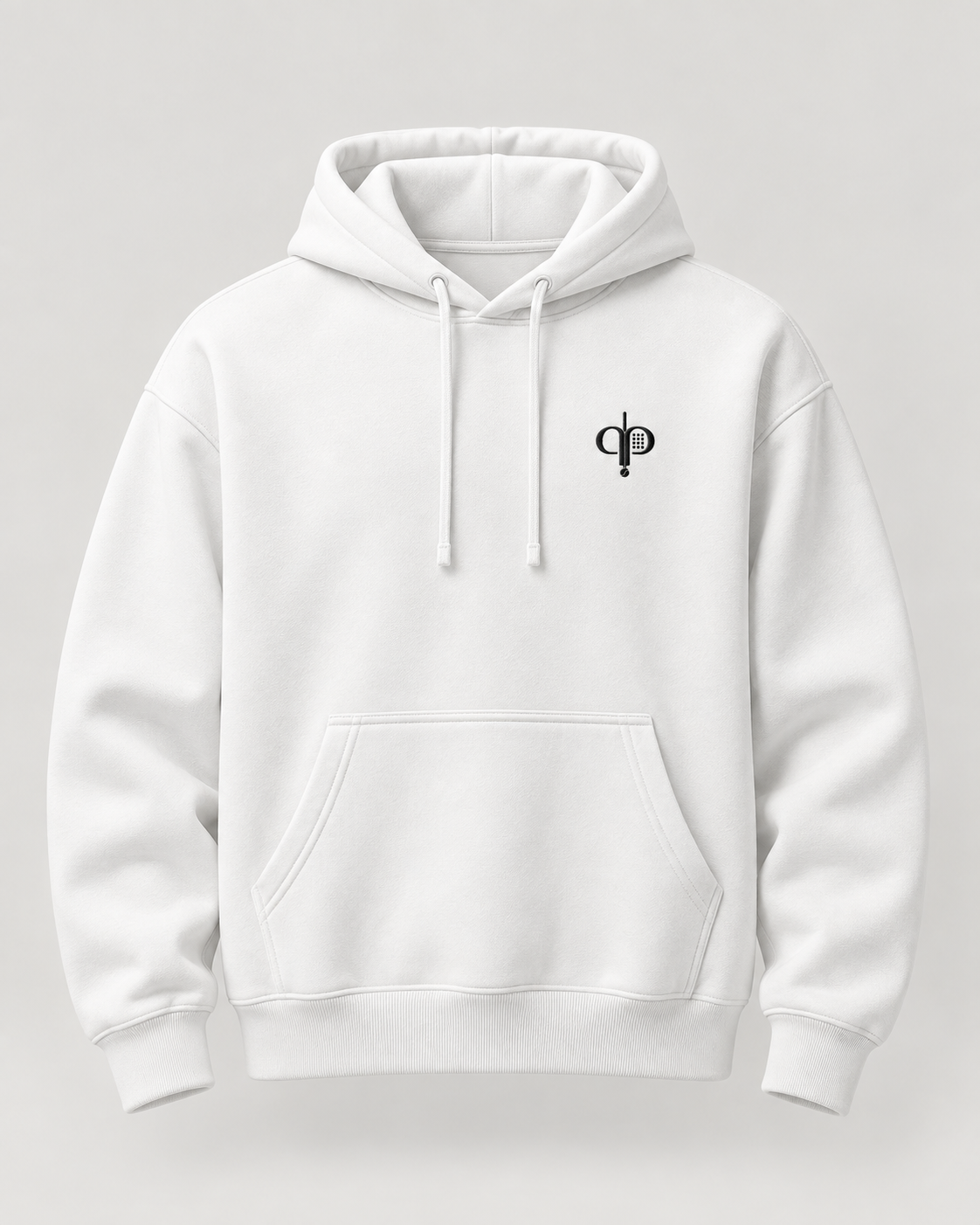 Sweat à capuche — Blanc